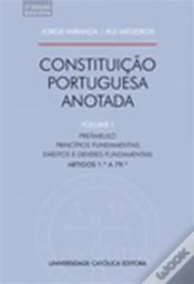 Capa do artigo Constituição Portuguesa Anotada