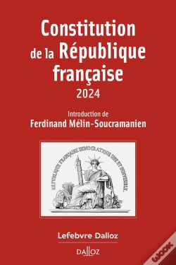Capa do artigo Constitution De La Republique Francaise. 21e Ed.