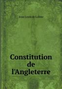Constitution De L'Angleterre