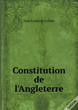 Capa do artigo Constitution De L'Angleterre