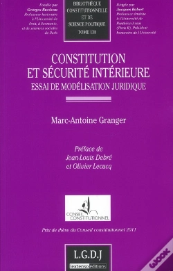 Capa do artigo Constitution Et Sécurité Intérieure ; Essai De Modélisation Juridique
