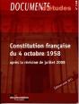 Constitution Française Du 4 Octobre 1958 (Après La Révision De Juillet 2008) - Preview
