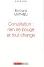 Constitution : Rien Ne Bouge Et Tout Change - Preview