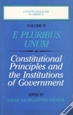 Capa do artigo Constitutionalism In America