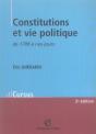 Constitutions Et Vie Politique De 1789 À Nos Jours - Preview