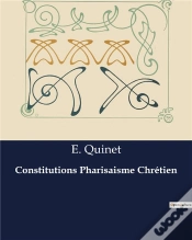 Capa do artigo Constitutions Pharisaisme Chretien - .