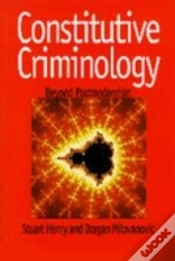 Capa do artigo Constitutive Criminology