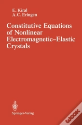 Constitutive Equations Of Nonlinear Electromagnetic-Elastic Crystals