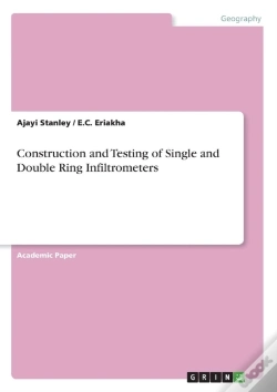 Capa do artigo Construction And Testing Of Single And Double Ring Infiltrometers