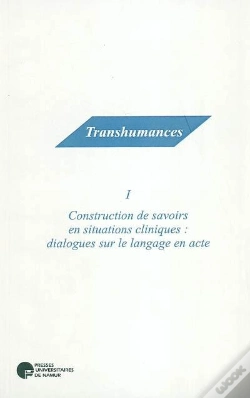 Capa do artigo Construction De Savoirs En Situations Cliniques: Dialogues Sur Le Langage En Acte