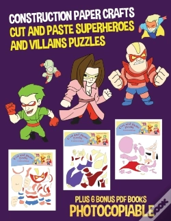 Capa do artigo Construction Paper Crafts (Cut And Paste Superheroes And Villains Puzzles)
