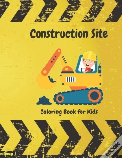 Capa do artigo Construction Site Coloring Book For Kids