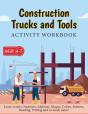 Construction Trucks And Tools - Activity Workbook - Preview