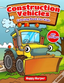 Capa do artigo Construction Vehicles Coloring Book For Kids