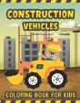Construction Vehicles Coloring Book For Kids - Preview