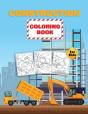Construction Vehicles Coloring Book For - Preview