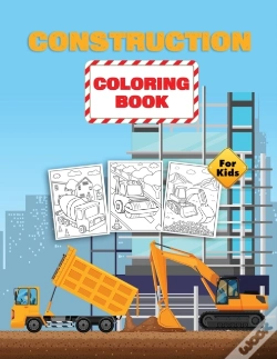 Capa do artigo Construction Vehicles Coloring Book For