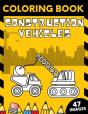 Construction Vehicles Coloring Book - Preview