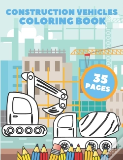 Capa do artigo Construction Vehicles Coloring Book