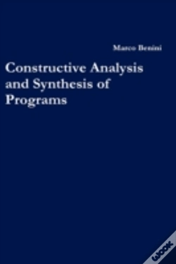 Capa do artigo Constructive Analysis And Synthesis Of P