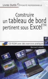 Construire Un Tableau De Bord Pertinent Sous Excel Tm Avec  Cd Rom