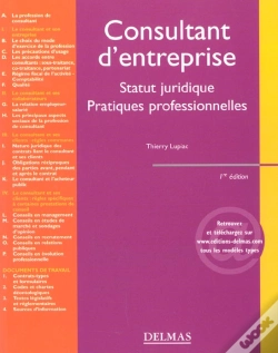 Capa do artigo Consultant D'Entreprises Statut Juridique Et Pratiques Professionnelles ; 1e Edition