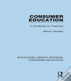 Capa do artigo Consumer Education (Rle Consumer Behaviour)