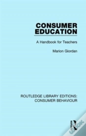Capa do artigo Consumer Education (Rle Consumer Behaviour)