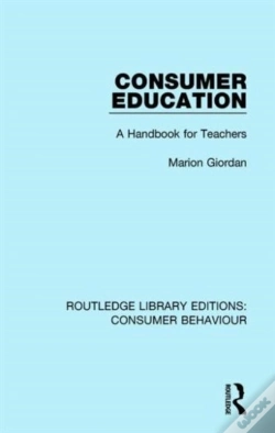 Capa do artigo Consumer Education (Rle Consumer Behaviour)