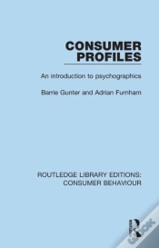 Capa do artigo Consumer Profiles (Rle Consumer Behaviour)