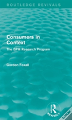 Capa do artigo Consumers In Context