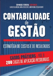 Capa do artigo Contabilidade de Gestão - Casos Práticos Volume II