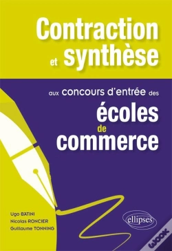 Capa do artigo Contaction Et Synthèse Aux Concours D'Entrée Des Écoles De Commerce