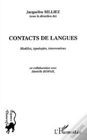 Capa do artigo Contacts De Langues ; Modeles, Typologies, Interventions