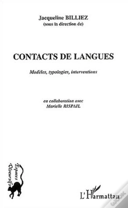 Capa do artigo Contacts De Langues ; Modeles, Typologies, Interventions