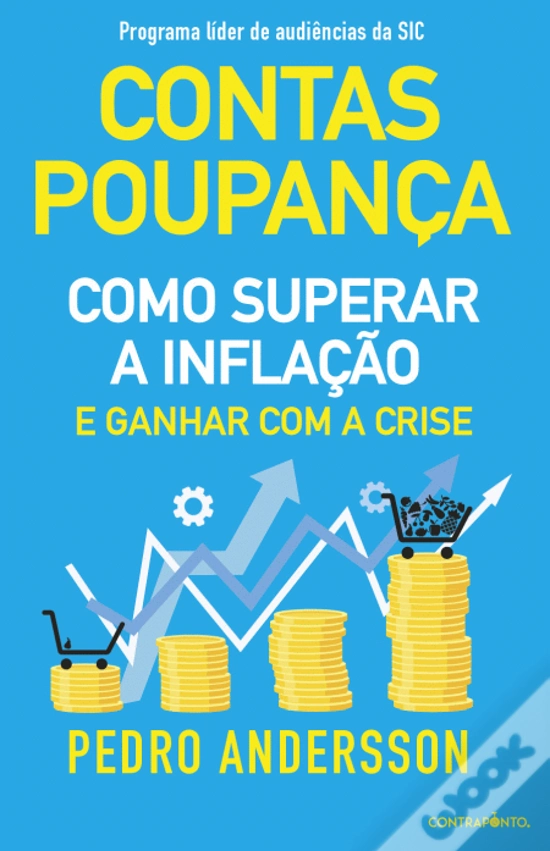 Capa do livro Contas-Poupança - Como superar a inflação e ganhar com a crise de Pedro Andersson