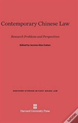 Capa do artigo Contemporary Chinese Law