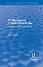 Contemporary French Philosophy (Routledge Revivals) - Preview