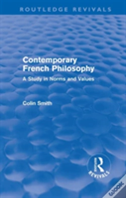 Capa do artigo Contemporary French Philosophy (Routledge Revivals)