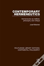 Capa do artigo Contemporary Hermeneutics