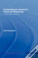 Contemporary Issues In Financial Reporting