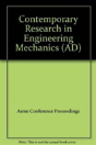 Contemporary Research In Engineering Mechanics - Preview