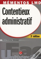 Capa do artigo Contentieux Administratif (3e Édition)