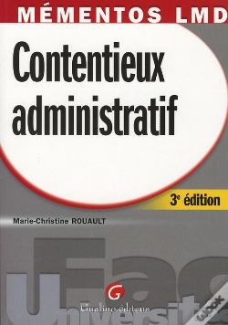 Capa do artigo Contentieux Administratif (3e Édition)