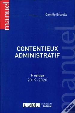 Capa do artigo Contentieux Administratif - 7eme Edition