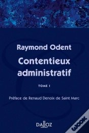 Capa do artigo Contentieux Administratif - Tome 1