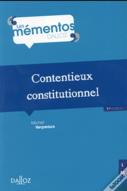 Capa do artigo Contentieux Constitutionnel - 1re Edition