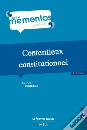 Contentieux Constitutionnel (3e Édition)