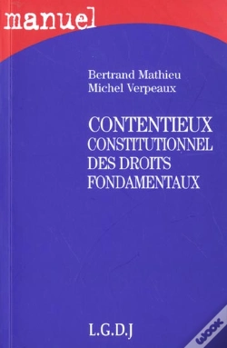Capa do artigo Contentieux Constitutionnel Des Droits Fondamentaux (1e Édition)