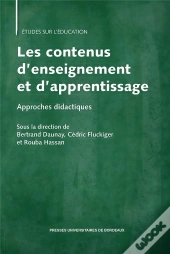 Contenus D'Enseignement Et D'Apprentissage ; Approches Didactiques